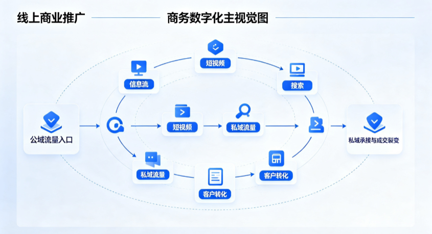 张湾区线上商业推广怎么做？全域流量闭环搭建与低成本转化实战指南